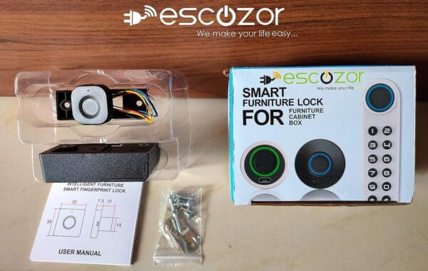 Escozor® Smart DIY Wooden Furniture Digital Keyless Lock for Home - Image 4