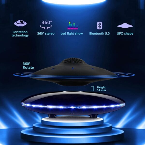 Levitating UFO Speakers